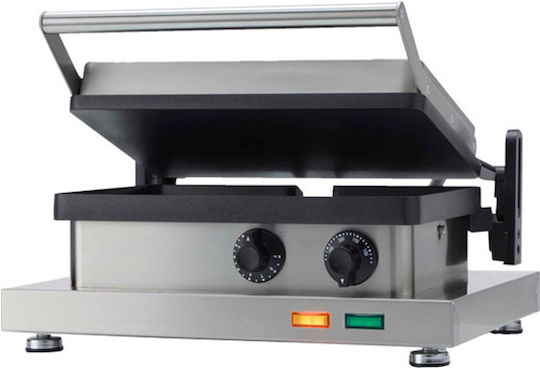 Bistronik Ε-200 Commercial Sandwich Maker with Flat Top and Flat Bottom 2400W