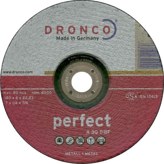 Dronco A 30 T Disc de șlefuire pentru Μetal 180mm Set de 1buc