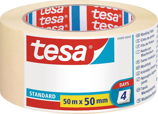 Tesa Χαρτοταινία Standard 4 Days 51023-00004-00 50mm x 50m