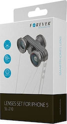 Forever SL-210 4in1 Set for iPhone 5 Φακός Κάμερας ​Κινητών Fisheye / Macro / Wide Angle