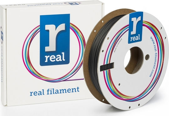 Real Filament Real Flex 3D Printer Filament 1.75mm Black 0.5kg