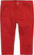 Boboli Kids Fabric Trousers Red