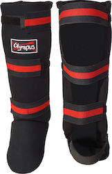 Olympus Sport Low Kick Cotton Curve Hard Επικαλαμίδες Ενηλίκων Μαύρες