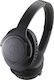 Audio Technica ATH-SR30BT Bluetooth Wireless Over Ear Headphones with 70 hours of Operation Black