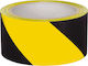 HPX HPX Selbstklebendes Markierungsband Gelb/Schwarz aus Kunststoff mit 5cm Breite