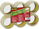 3M Ταινία Συσκευασίας 50mm x 66m Διάφανη 6τμχ