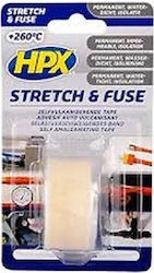 HPX Stretch & Fuse Διαφανής Αυτοβουλκανιζόμενη Μονωτική Ταινία Διάφανη HPX Stretch & Fuse Διαφανής Αυτοβουλκανιζόμενη Μονωτική Ταινία Διάφανη