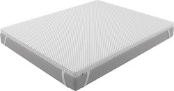 Greco Strom King Size Memory Foam Mattress Topper Viscoool with Removable Cover 190x200x5cm