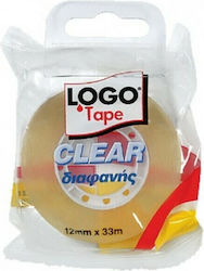 Logo Tape Clear 15mm x 33m Logo Tape Clear 15mm x 33m