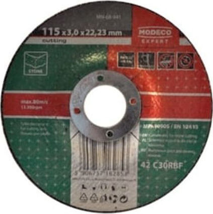 Modeco Disc de tăiere beton cu curbă 230mm Disc de tăiere Materiale de construcție 230mm 25buc