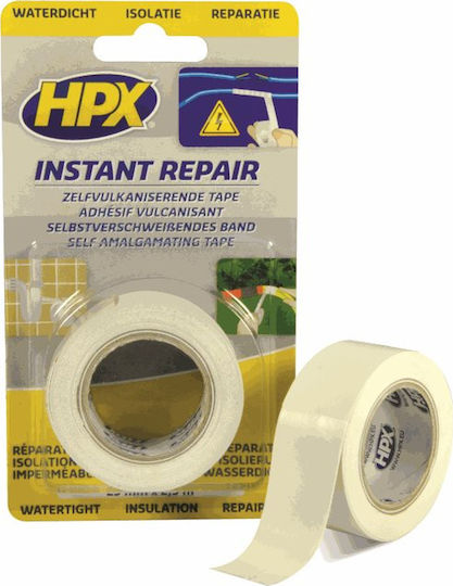 HPX Μονωτική Ταινία 25mm x 2.5m Instant Repair Λευκή
