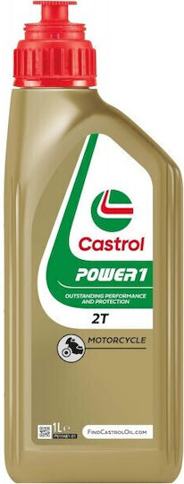 Castrol Power 1 Συνθετικό Λάδι Μοτοσυκλέτας για Δίχρονους Κινητήρες 1lt