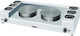 Sergas KEL2X35 Double Commercial Electric Crepe Maker 2.5kW with Ø35cm Plate