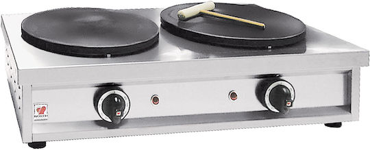 North Double Commercial Electric Crepe Maker 4.5kW with Plate Ø35cm