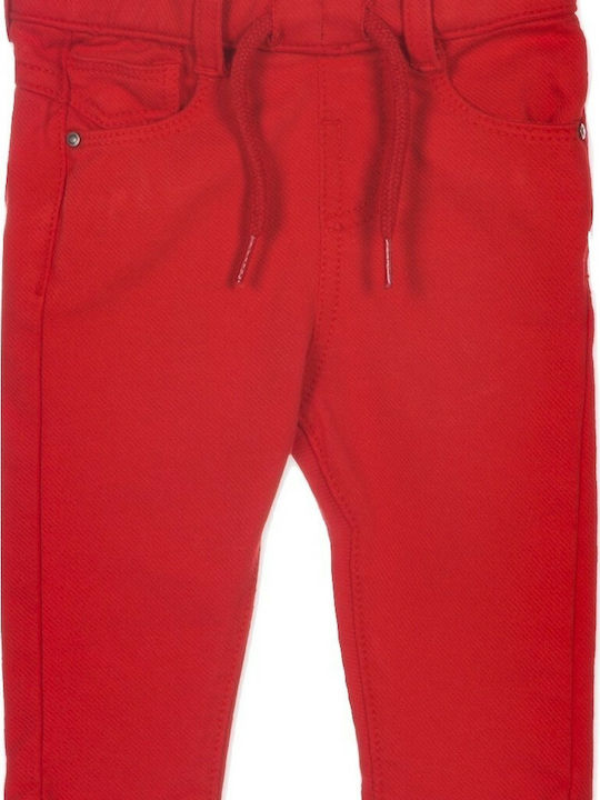 Losan Kids Fabric Trousers Red