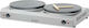 Vimitex Double Commercial Electric Crepe Maker 5.7kW with Stove Ø40cm