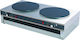 Fresh DE-2 Doppelter Kommerzielle Crêpe-Maschine Elektrisch 3kW mit Herd Ø40cm