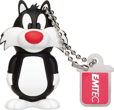 Emtec L101 Looney Tunes Episode 1 Sylvester 16GB USB 2.0 Stick Mehrfarbig