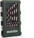 Metabo Set of 8 Drills for Wood, Glass and Tiles