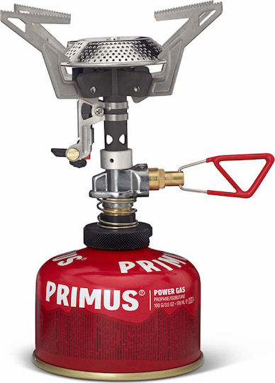 Primus PowerTrail Regulated with Piezo & Duo Valve Εστία Υγραερίου με Αυτόματη Ανάφλεξη για Φιάλη 450gr