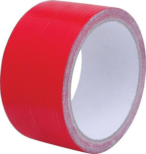 Bostik Den Braven Duct Red Αυτοκόλλητη Υφασμάτινη Ταινία Κόκκινη 10mx50mm