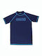 Arena Kinder Badebekleidung UV-Schutz (UV) Shirt Marineblau