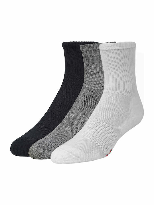 Xcode Kinderstrümpfe Sport Kniehohe White/Black/Grey