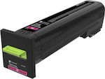 Lexmark 82K2XME Γνήσιο Toner Laser Εκτυπωτή Ματζέντα High Yield