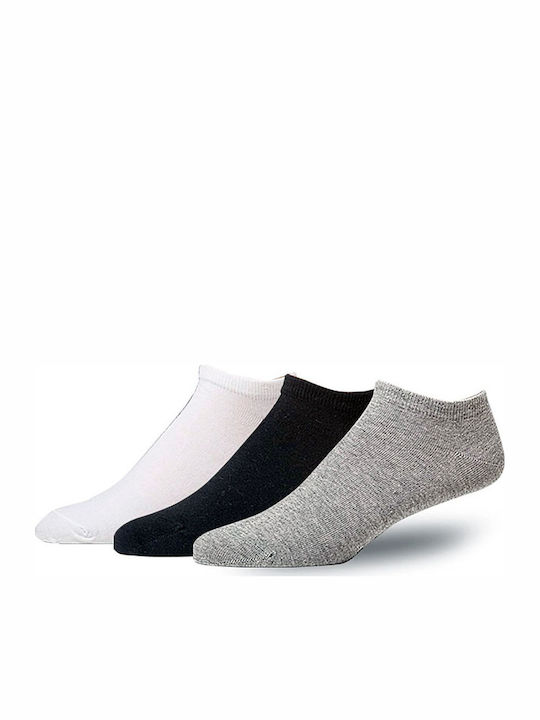 Xcode Athletic Kids' Ankle Socks White/Black/Gr...