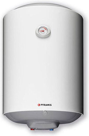 Pyramis Ηλεκτρομπόιλερ 60lt Glass Οριζόντιο 3.5kW
