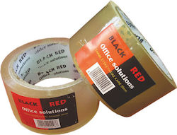 Black Red Ταινία Συσκευασίας Διάφανη 50mm x 60m Black Red Ταινία Συσκευασίας Διάφανη 50mm x 60m