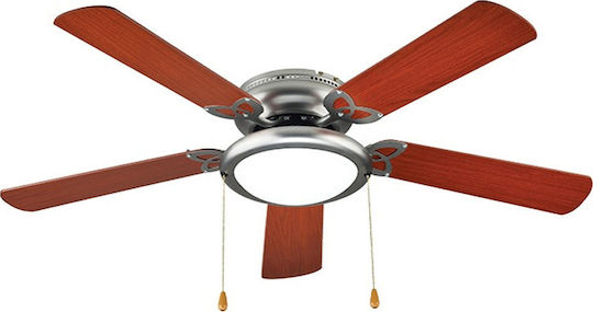 Muhler Deckenventilator 95cm mit Licht Braun