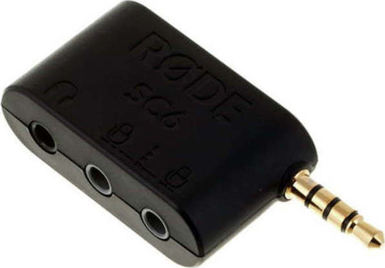 Rode Μετατροπέας 3.5mm male σε 3.5mm female 1τμχ 400830050