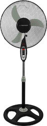 Esperanza Typhoon Ventilator Sockel 40cm Schwarz