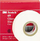 Scotch Scotch 69 Self-Adhesive Fabric Tape White 19mmx33m 1pcs