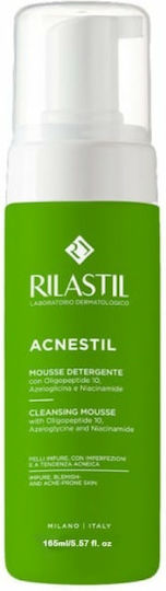 Rilastil Acnestil Schaumstoff Reinigung Gesicht für Akne-anfällige Haut 150ml