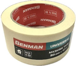Benman Paper Tape 50mm x 40m Masking 35228 Benman Paper Tape 50mm x 40m Masking 35228