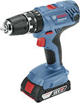 Bosch GSB 18V-21 Șurubelniță cu percuție Mașină de găurit Baterie 18V 2x2Ah 06019H1107