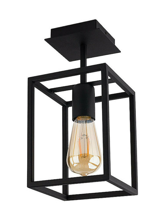 Nowodvorski Crate Vintage Metal Ceiling Light with Socket E27 31pcs Black