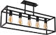 Nowodvorski Crate Vintage Metal Ceiling Light with Socket E27 76pcs Black