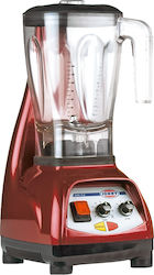 Johny AK/12 AUT Commercial Blender 1.2kW Burgundy with Jug Capacity 2.5lt 24.5x18x45cm