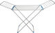 Gimi Alutech Blue Folding Floor Clothes Drying Rack Made of Aluminum with Hanging Length 20m
