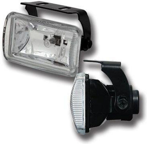 Auto Gs LA-1040 Round Headlights Car Universal with White Lighting 2pcs