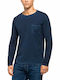 Replay Men's T-shirt Navy Blue