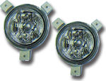 Auto Gs Waterproof Foglights for Chevrolet Matiz Daewoo Matiz 2004 4cm 2pcs