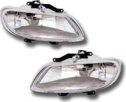 Auto Gs Квадрат Фарове за мъгла за кола Hyundai Accent 2001-2002 2бр