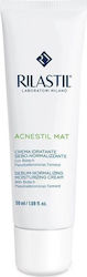 Rilastil Acnestil Acne , Blemishes & Moisturizing 24h Day/Night Cream Suitable for Oily Skin 50ml