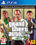 Grand Theft Auto V (Premium Online Edition) PS4 Game (Used)