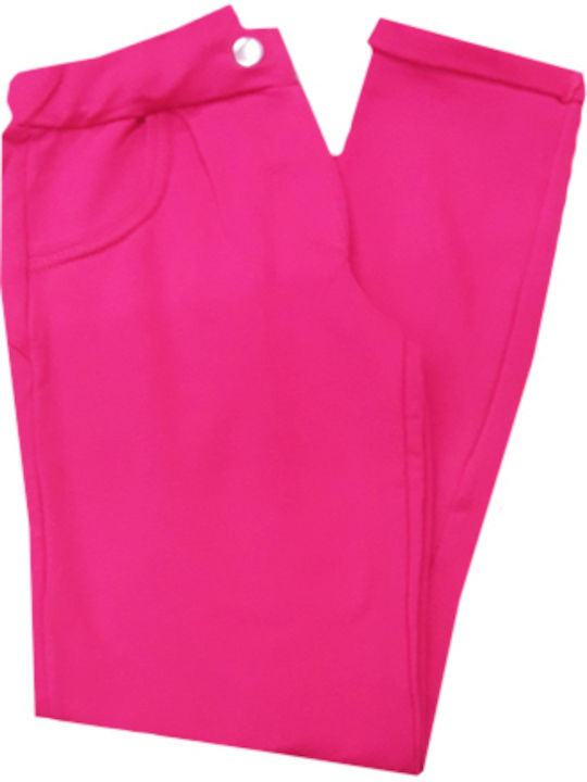 Joyce Leggings pentru Copii Lung Fuchsia