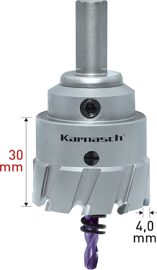 Karnasch Diamond Hole Saw Hole saw Solid Inox 20mm for Metal and Plastic 1500gr